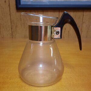 Vintage Corning Single serve Glass Coffee Pot